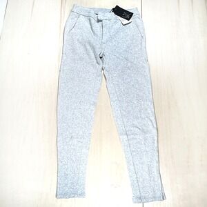 NWT Chaser Women's Heather Gray  Casual Pants S Zipper Fly Skinny‎